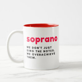 Caneca de presente soprano, caneca de presente eng