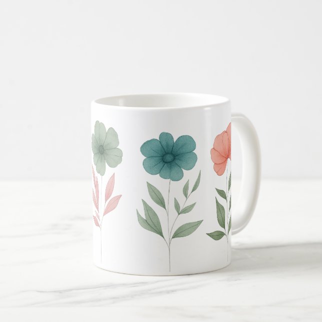 caneca de primavera (Frente Esquerda)