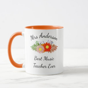 Caneca de Professor de Música - Presentes de Profe