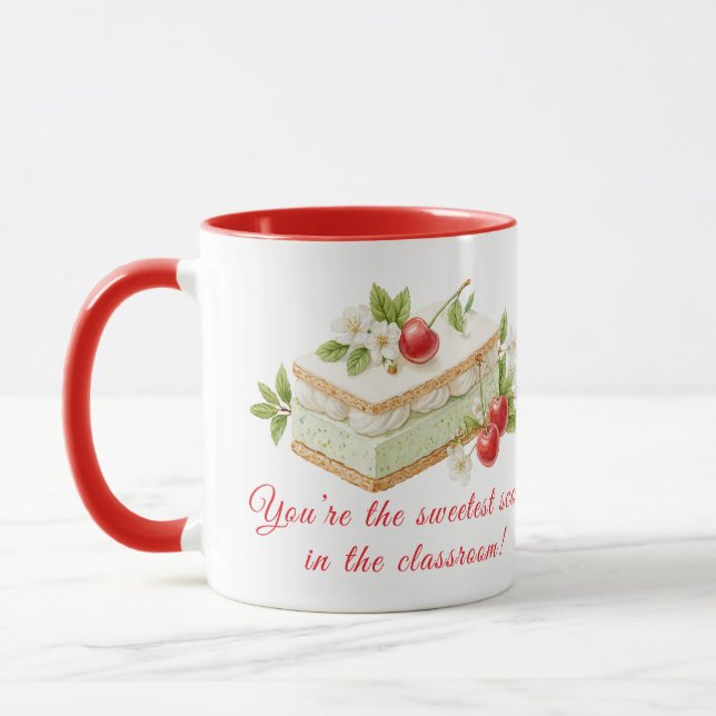 Caneca de Professor Sweetest Scoop – Presente de V (Esquerda)