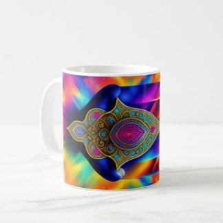 caneca de proteção da mão Hamsa