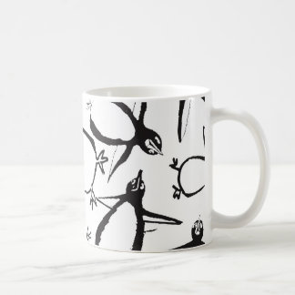 Caneca de queda dos pinguins