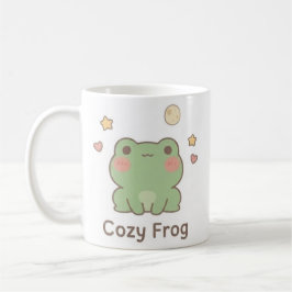 Caneca de Rã Aconchegante | Xícara de Rã Fofa Kawa
