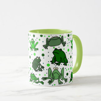 Caneca de Rã Engraçada