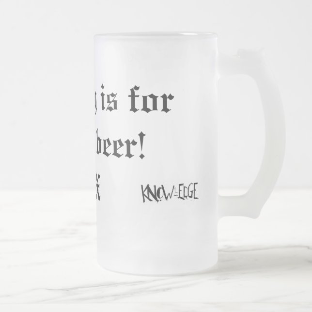 Caneca de refrigerante root beer! (Direita)