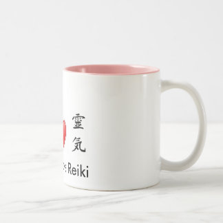 Caneca de Reiki do amor da paz