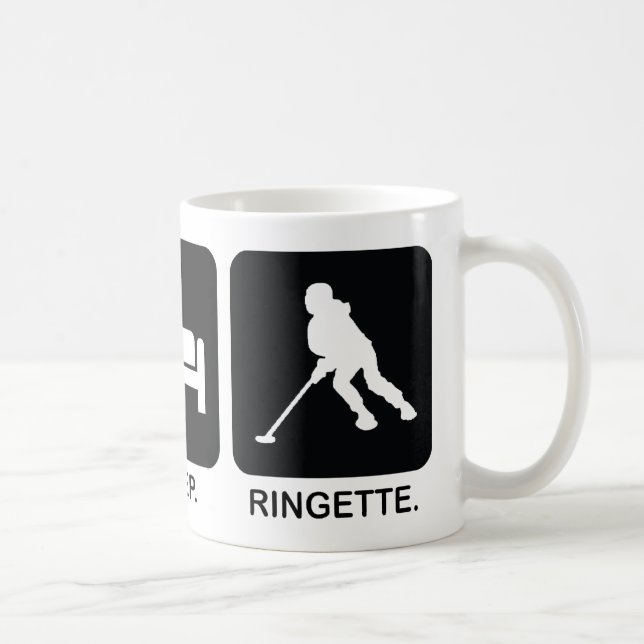 Caneca de Ringette do sono de Ringette "coma" (Direita)