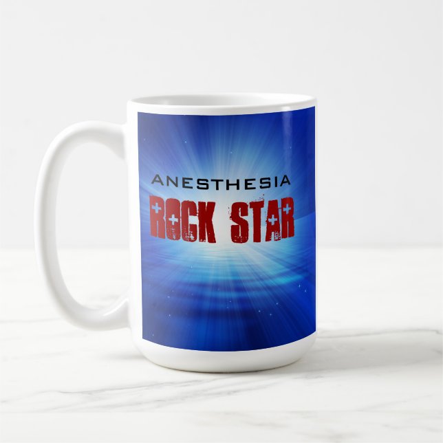 Caneca de RockStar da anestesia (Esquerda)