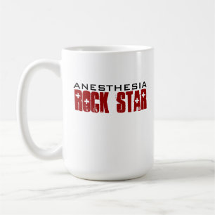 Caneca de RockStar da anestesia - lisa