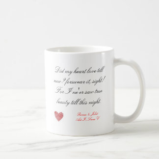 Caneca de Romeo & de Juliet