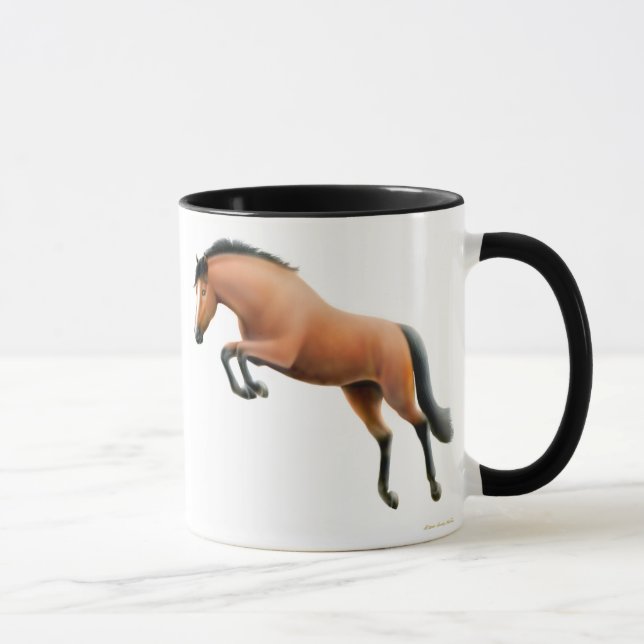 Caneca de salto da campainha do cavalo de baía (Direita)