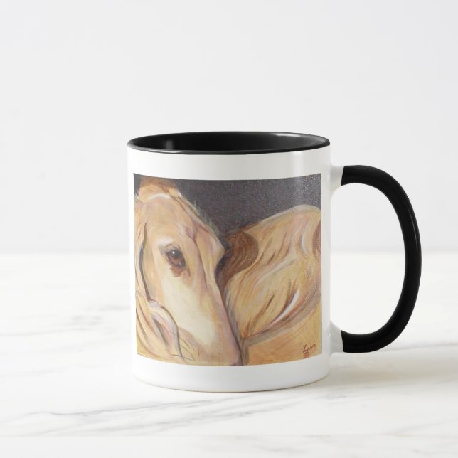 Caneca de Saluki (Direita)