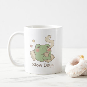 Caneca de Sapo para Dias Lentos   Xícara de Café A