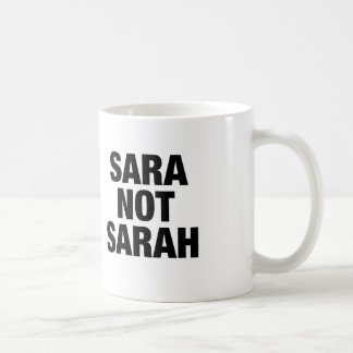 Caneca de Sara não Sarah