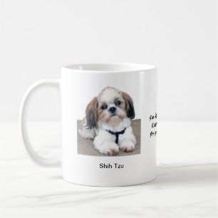 Caneca de Shih Tzu - com duas imagens e um motivo