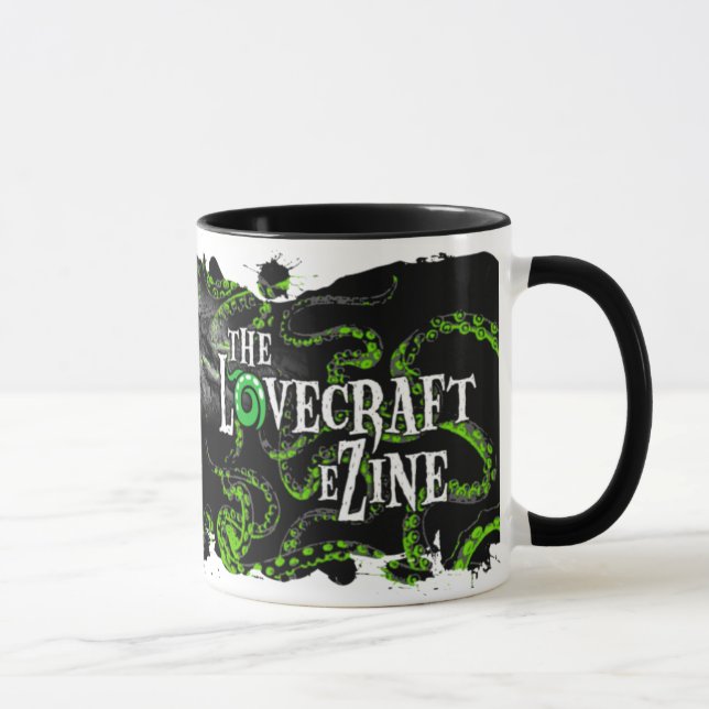Caneca de Shoggoth da publicação electrônica de (Direita)
