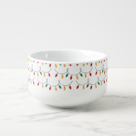 Caneca De Sopa Bolinha de Sopa Leve Brilhante