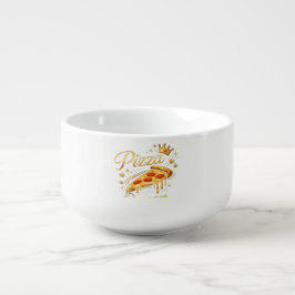 Caneca De Sopa gif de pizza engraçado Amante de Pizza Culinária c