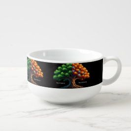 Caneca De Sopa Neurotípico vs. Neurodiverso