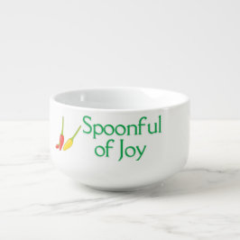 Caneca De Sopa Spoonful of Joy Bowl