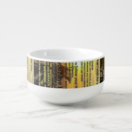 Caneca De Sopa Wish Soup Mug por Adiela Akoo