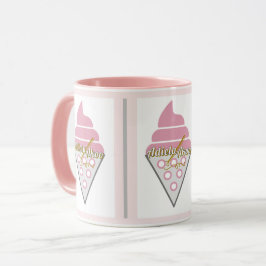 Caneca de Sorvete Irresistível pela Poeta Adiela A