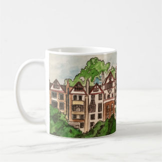 Caneca de souvenir de Edimburgo (jardim Ramsay)