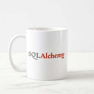 Caneca de SQLAlchemy com slogan