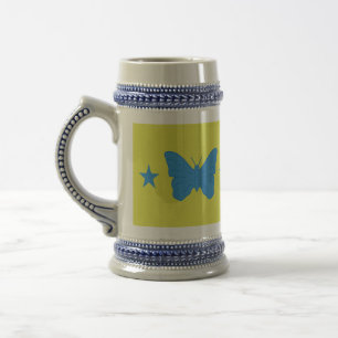 Caneca de Stein com Bandeira de Bady Bassitt, Bras