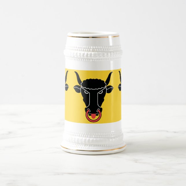 Caneca de Stein com Bandeira do Cantão de Uri, Suí (Centro)