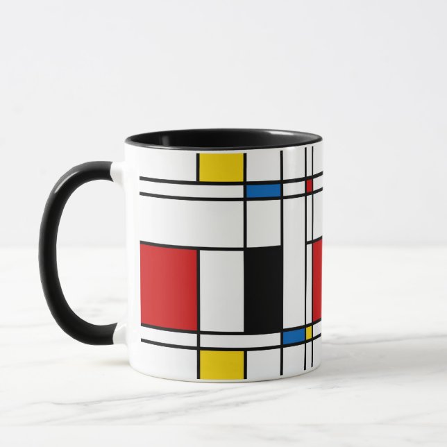 Caneca De Stijl (Esquerda)