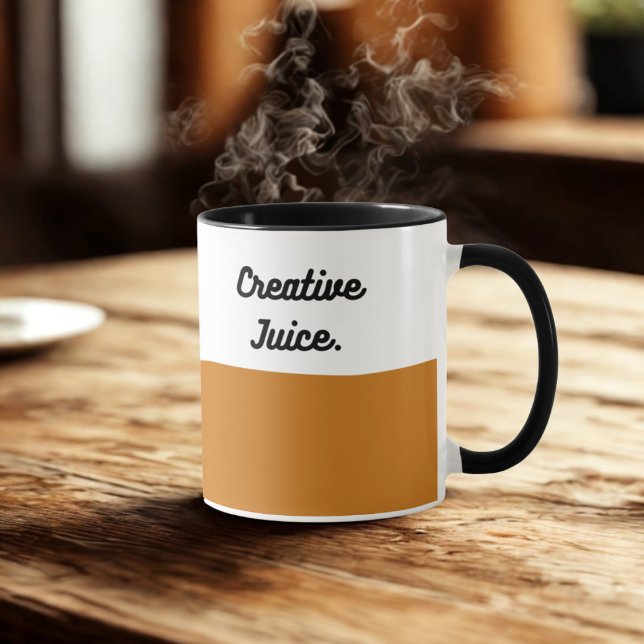 Caneca de Suco Criativo – Xícara de Café Divertida (Criador carregado)