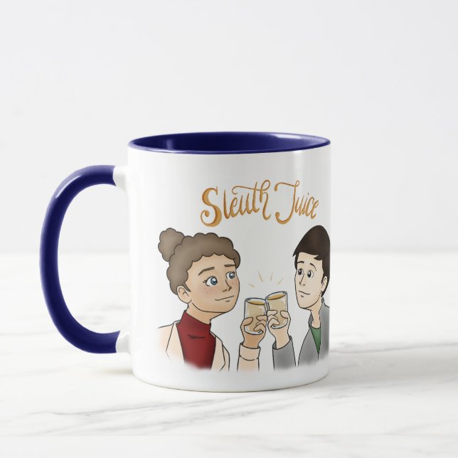 Caneca de suco de detetive (Esquerda)