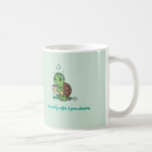 Caneca de Tartaruga de Café Fofa