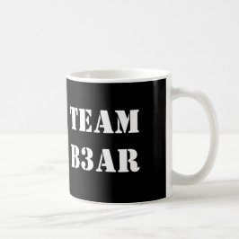 Caneca de Teamb3ar de AWESOMEness