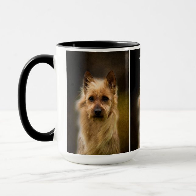 Caneca de Terrier australiano (Esquerda)