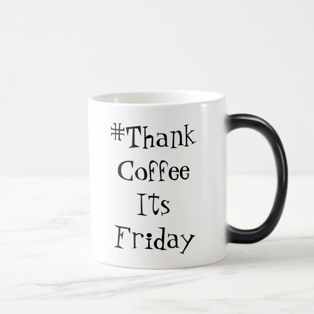 Caneca de ThankCoffeeItsFriday (Direita)
