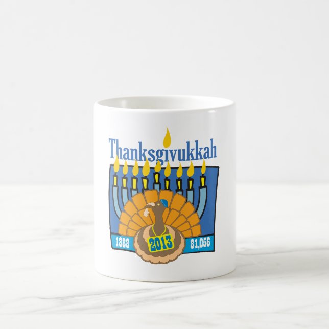 Caneca de Thanksgivukkah (Centro)