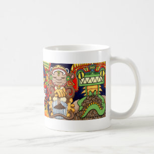Caneca de Tiki do café - criação
