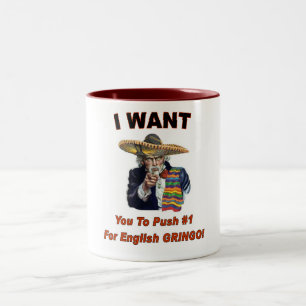 Caneca de Tio Sammy do mexicano
