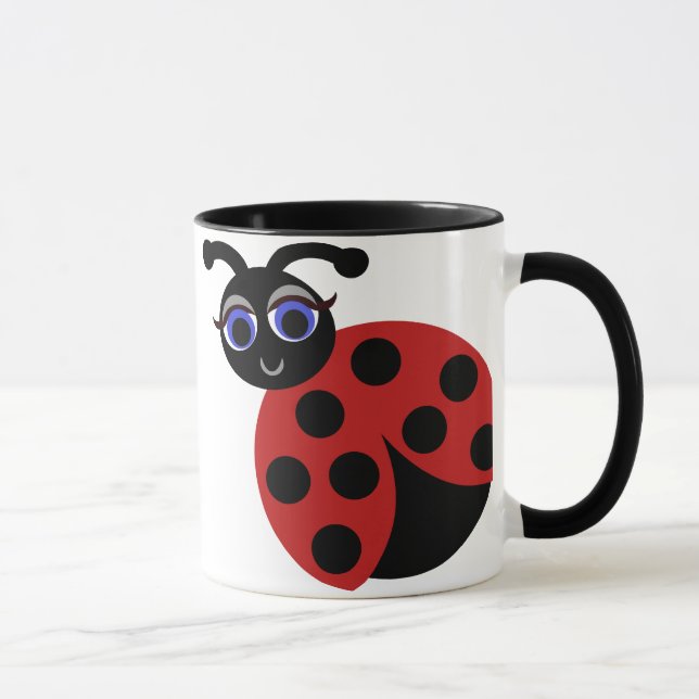 Caneca de Toon do joaninha de Madeleine (Direita)