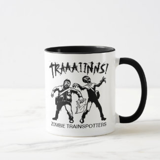 Caneca de Trainspotters do zombi
