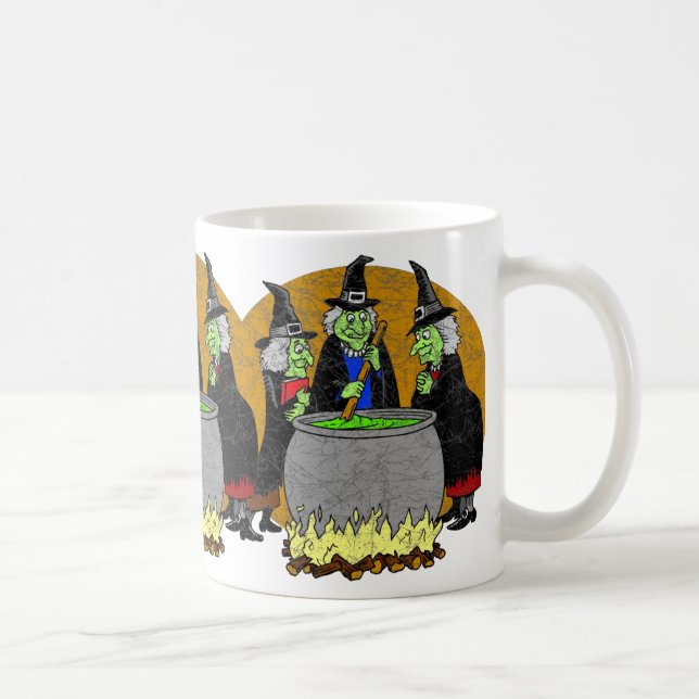 Caneca de três bruxas (Direita)