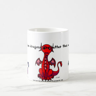 Caneca de três dragões