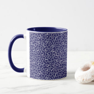 Caneca de Triângulo Círculo