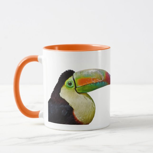 Caneca de Tucano-de-bico-arco-íris (Esquerda)