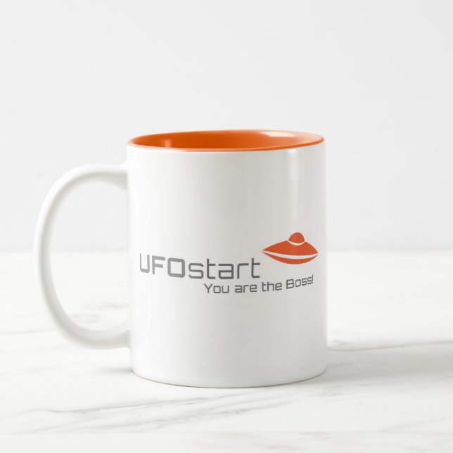 Caneca de UFOstart (Esquerda)