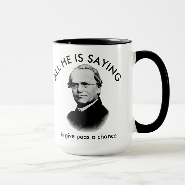 Caneca Dê uma Chance às Ervilhas (Direita)