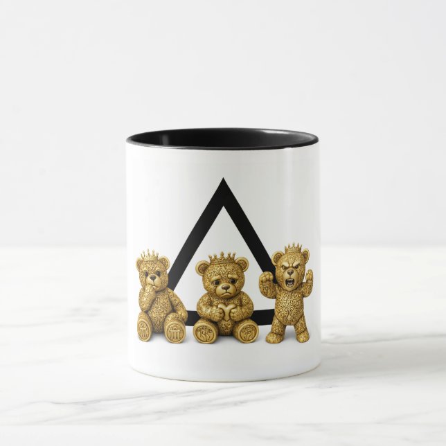 Caneca de Unidade do Urso Dourado (Centro)