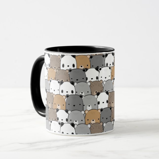 Caneca de Urso Cuja (Frente Esquerda)